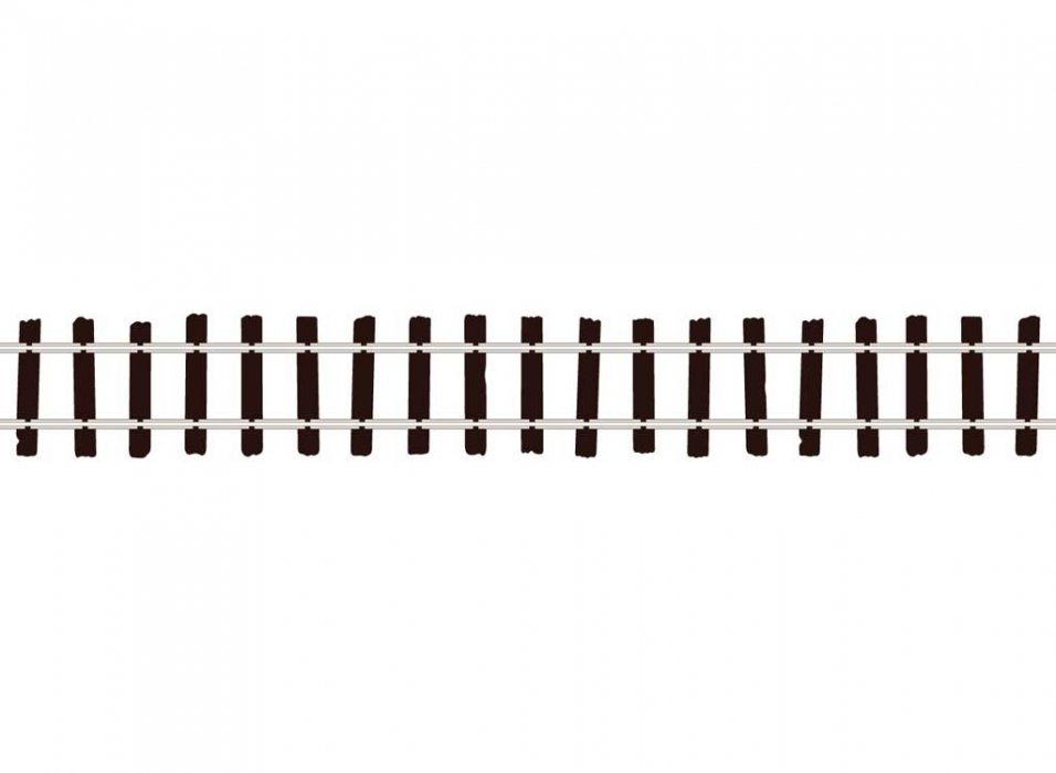 Code 100 Wooden Tie Flex Track - Streamline -- 36′ 91.4cm Section, On30, Peco SL500