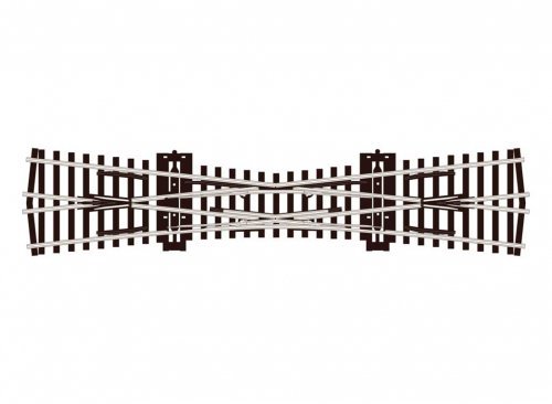 Code 100 -- Single Slip, Insulfrog - New Design, HO, Peco SL80