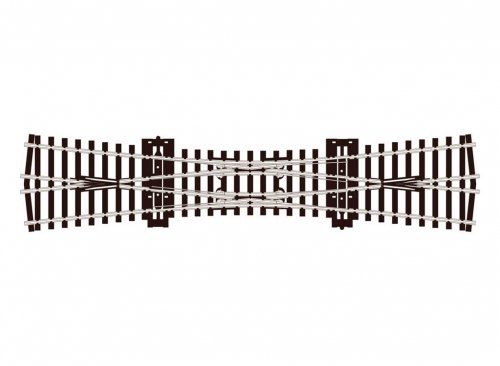 Code 100 Double Slip Turnout - Streamline -- Insulfrog, HO, Peco SL90