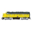 EMD F7A - Sound and DCC - Paragon4(TM) -- Chicago & North Western 401 (executive Scheme, yellow, green, silver), HO, Broadway Li