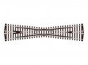 Code 100 Streamline Crossing -- Long, Insulfrog - 12-Degree, HO, Peco SL94