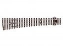 Code 75 Streamline Large Radius Turnout -- Left Hand, Electrofrog, HO, Peco SLE189