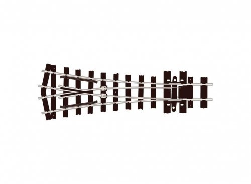 HOe (HOn2-1/2 HOn30`) Narrow Gauge Turnout w/Code 80 Rail -- Wye, 18` Radius, HOn30, Peco SLE497