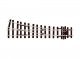 Code 100 Medium Radius Turnout - Streamline -- Right Hand, Electrofrog, On30, Peco SLE595