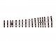 Code 200 Nickel Silver -- Turnout Medium Radius Left Hand, O, Peco SLE696