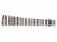 Code 100 Streamline Large Radius Turnout -- Right Hand, Electrofrog, HO, Peco SLE88