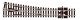 Code 55 Unifrog Medium-Radius Turnout -- Right Hand, N, Peco SLU395F