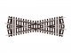 Crossing Code 100 -- Medium 22-1/2 Degree, HO, Peco ST250