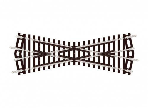 Crossing Code 100 -- Medium 22-1/2 Degree, HO, Peco ST250