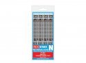 Code 80 Standard Straight 8-Pack - Setrack -- Each: 3-7/16′ 87mm, N, Peco ST3001