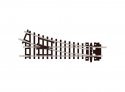 Code 80 Small Radius 4 Turnout - Streamline -- Right Hand, Insulfrog, N, Peco ST5