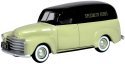 1950 Chevrolet 3100 Van - Assembled -- Specialty Foods (khaki, black), HO, Oxford Diecast 87CV50004