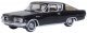 1965 Plymouth Barracuda - Assembled -- Black, Gold, HO, Oxford Diecast 87PB65004