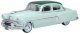1954-1965 Pontiac Chieftain 4-Door Sedan - Assembled -- Shannon Green, Brookmere Green, HO, Oxford Diecast 87PC54005
