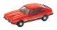 1978 Ford Capri Mk III - Assembled -- Sebring Red, N, Oxford Diecast NCAP004