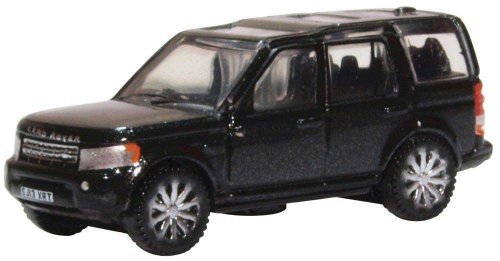2009 Land Rover Discovery 4 - Assembled -- Santorini Black, N, Oxford Diecast NDIS002