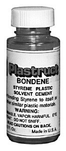 Bondene Plastic Solvent Cement -- 2oz 59.1mL, All Scales, Plastruct Inc 3