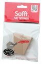 Panpastel Sofft Sponge Bar -- Wedge pkg(3), All Scales, Pan Pastel 61023