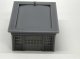 Single Door Garage with Floor and Glass -- Kit - Closed Door, N, Phoenix Precision Models 30805
