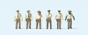 Working People -- United States Sheriff Deputies pkg(6), HO, Preiser Kg 10796