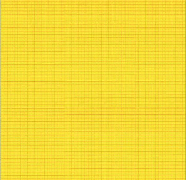Small Square Tile Wall -- Yellow 3-3/4 x 3-3/4′ 9.5 x 9.5cm pkg(3), HO, Preiser Kg 19616