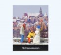 Snowman w/Man and Boy, HO, Preiser Kg 99603