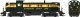 Alco RS3 Phase 2 - Standard DC -- Seaboard Coast Line 1196 (Ex-SAL, green, yellow band), HO, Bowser Manufacturing Co. 25434