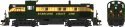 Alco RS3 Phase 2 - Standard DC -- Seaboard Coast Line 1196 (Ex-SAL, green, yellow band), HO, Bowser Manufacturing Co. 25434