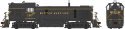 Alco RS3 Hammerhead High Hood - Standard DC -- Western Maryland 197 (black, yellow, Spe, HO, Bowser Manufacturing Co. 25460