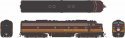 EMD E8A - Sound and DCC -- Boston & Maine 3821 (maroon, Harvest Gold), HO, Rapido Trains Inc 28576