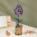 Lilac - Laser-Cut Wood Kit -- 3D Wooden Puzzle, All Scales, Robotime TW021