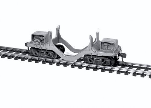 Spacer Car - Kit -- Includes Trucks & Couplers Undecorated, HO, State Tool & Die 740
