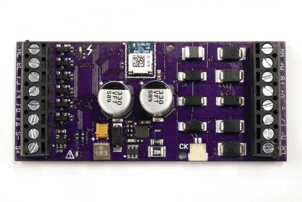 BLU-4408 Sound and DCC Decoder for S, O and G Scales - Blunami -- EMD-2 Sounds, All Scales, SoundTraxx 885625