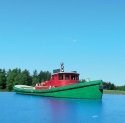 Great Lakes Diesel Tug Boat - Resin Kit -- Unpainted, HO, Sylvan Scale Models HO1026