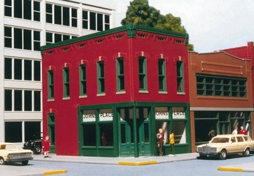 John`s Place -- Kit - 2-3/4 x 5` 7 x 12.8cm, HO, Smalltown USA 6011