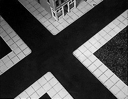 City Sidewalk -- Kit - Scale 10 x 40′ 3 x 12.2m pkg(6), HO, Smalltown USA 7000