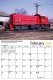 Gulf, Mobile & Ohio 2025 Calendar -- 11 x 14′ 27.9 x 35.6cm, All Scales, Tidemark 5070