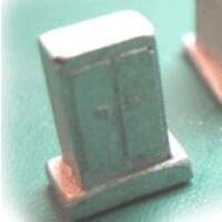 Relay Cabinet/Signal Box - Making A Scene(TM) -- Unpainted Metal Kit - Small pkg(6), N, The N Scale Architect 20079