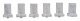 Relay Cabinet/Signal Box - Making A Scene(TM) -- Unpainted Metal Kit - Small pkg(6), N, The N Scale Architect 20079