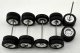Tractor/Trailer Wheel Set -- 1mm, HO, HO Logistics Replicas 18850