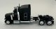 Peterbilt 589 Stand-Up Sleeper-Cab Semi Tractor - Assembled -- Black, HO, HO Logistics Replicas 589095
