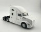 Kenworth T-680 Sleeper-Cab Semi Tractor - Assembled -- White, HO, HO Logistics Replicas 68007
