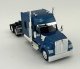 Kenworth 990 Stand-Up Sleeper-Cab Semi Tractor - Assembled -- Metallic Blue, HO, HO Logistics Replicas 990065