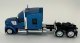 Kenworth 990 Stand-Up Sleeper-Cab Semi Tractor - Assembled -- Metallic Blue, HO, HO Logistics Replicas 990065