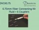 DVCK0.75 Fiber Optic Connecting Kit -- For 0.75mm Fiber, All Scales, Dwarvin CK075