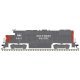 EMD GP38-2 - Standard DC - Silver -- Southern Pacific 4816 (gray, red), HO, Trainman 10004567