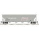 ACF 5250 4-Bay Centerflow Hopper - Ready to Run -- Marion, IL ACFX 58401 (gray, white, red), N, Trainman 50007112