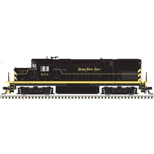 Alco C420 Low Nose - Sound and DCC - Master(R) Gold -- Nickel Plate Road 578 (black, yellow), N, Atlas Model Railroad Co. 400060