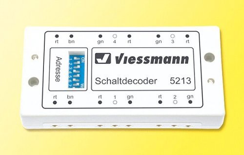 Motorola Switching Decoder for Signals and Accessories, All Scales, Viessmann Modellspielwaren 5213