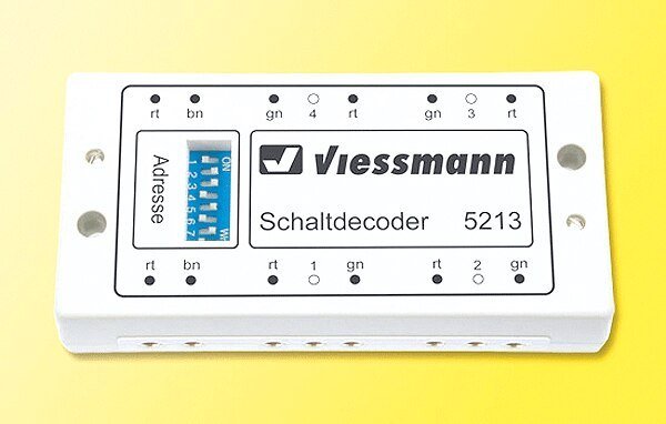 Motorola Switching Decoder for Signals and Accessories, All Scales, Viessmann Modellspielwaren 5213